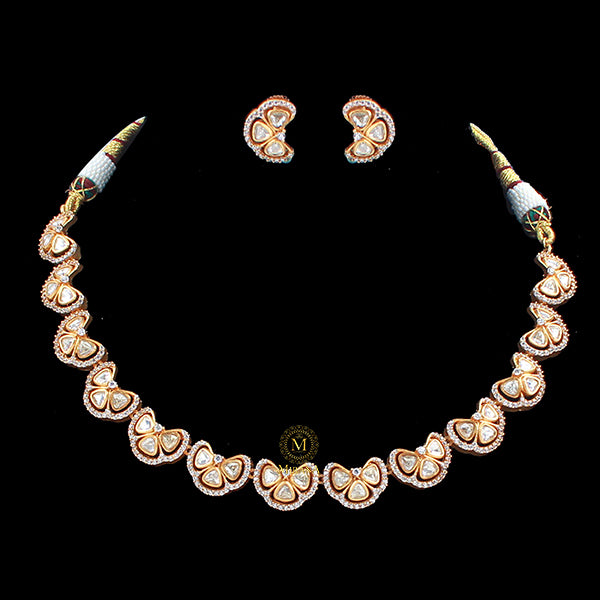 Ekiya Moissanite Designer Necklace Set