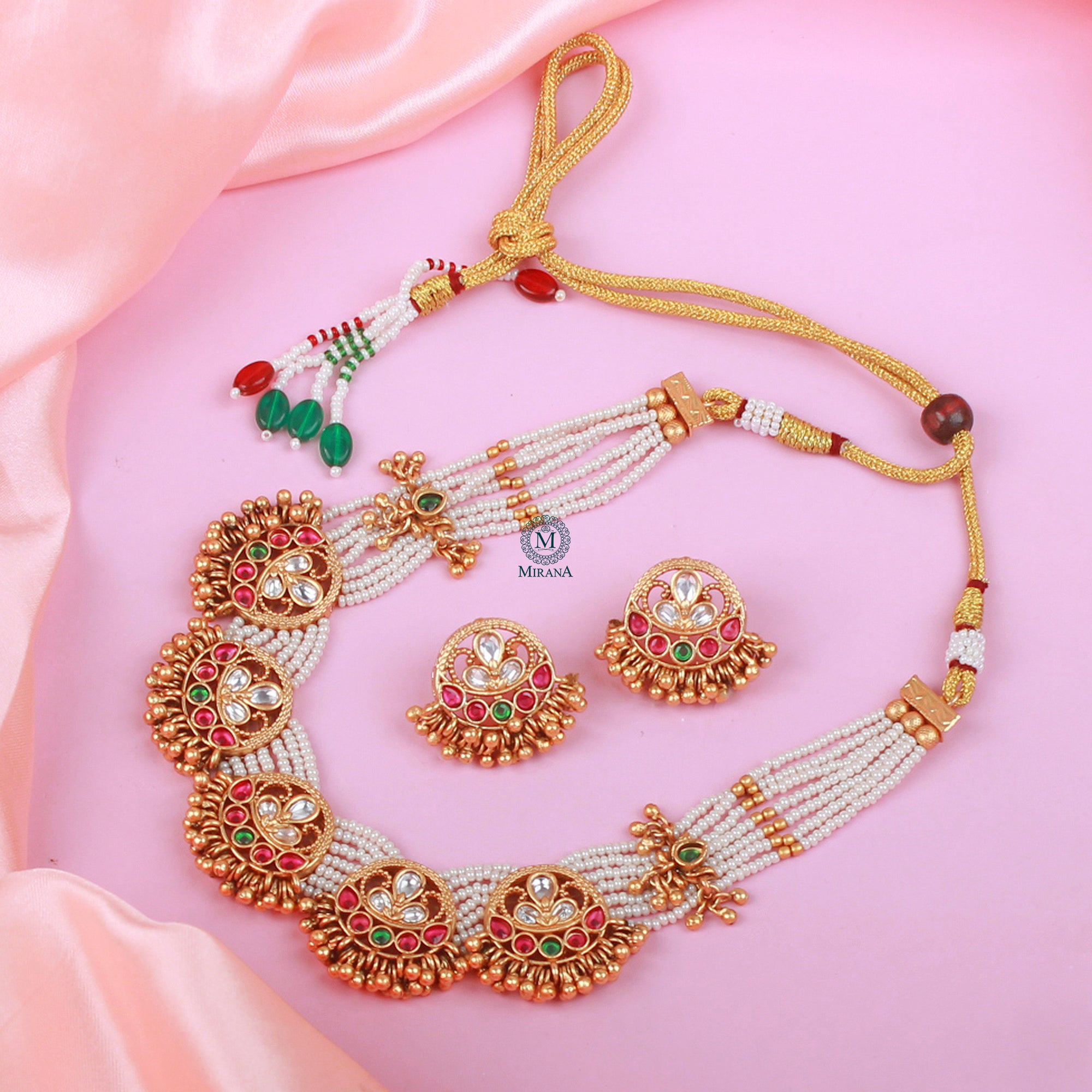 Paheli Antique Designer Necklace Set