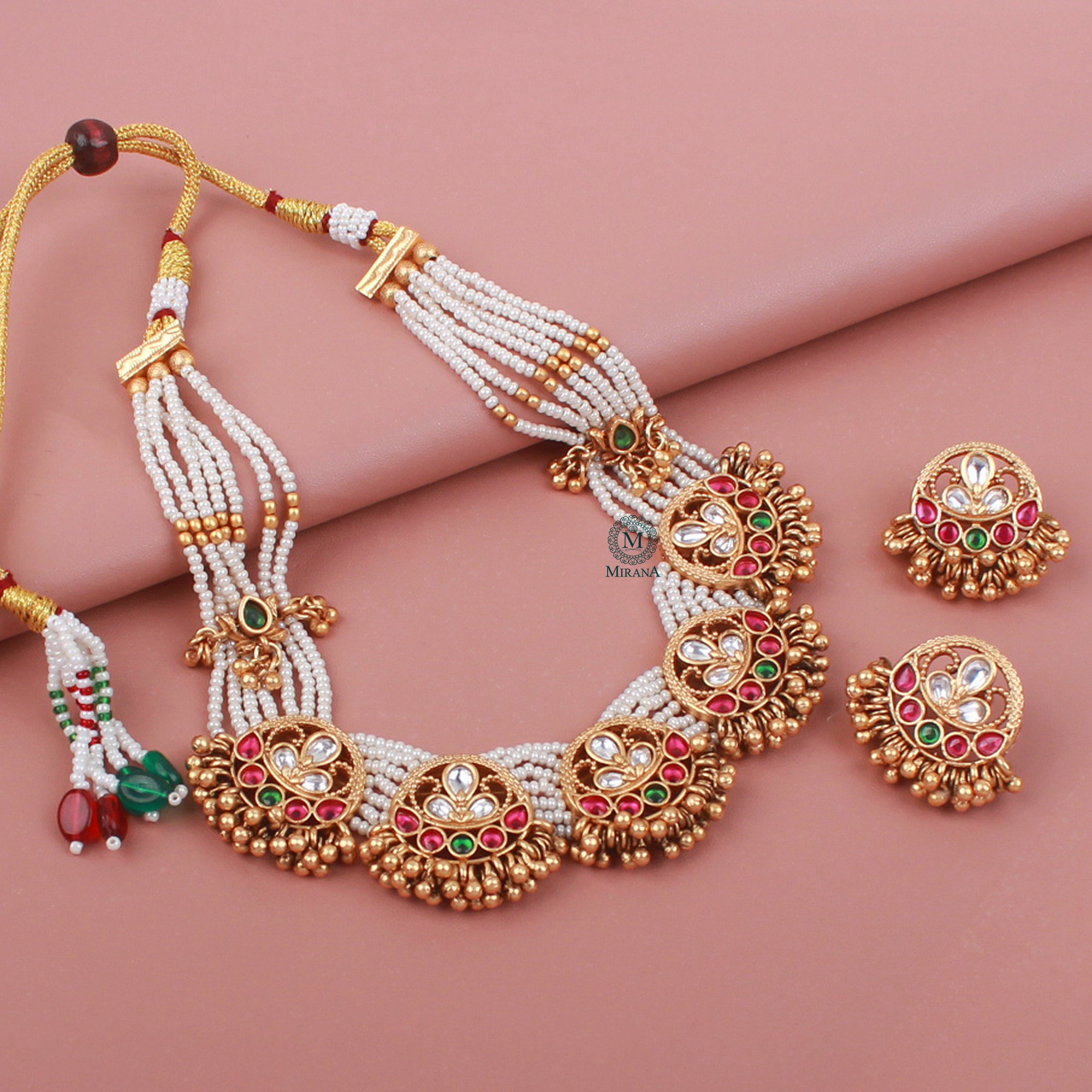 Paheli Antique Designer Necklace Set