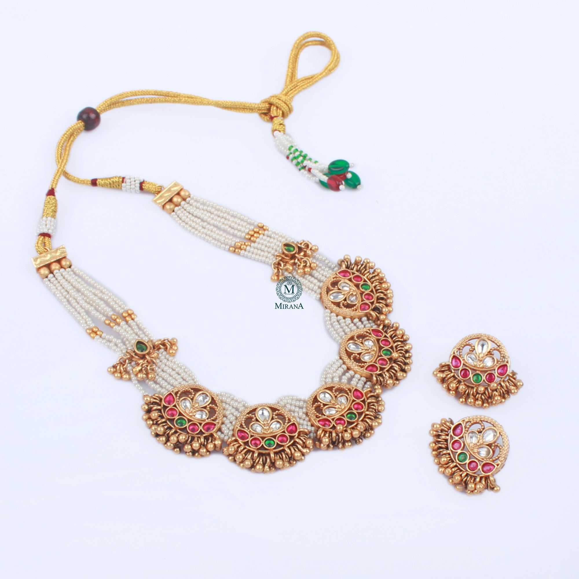 Paheli Antique Designer Necklace Set