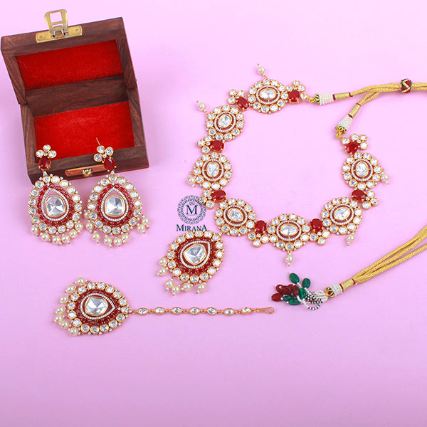 Sitara Polki Bridal Designer Necklace Set