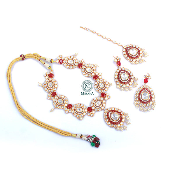 Sitara Polki Bridal Designer Necklace Set