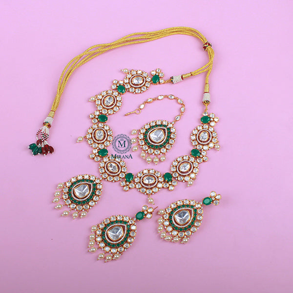Sitara Polki Bridal Designer Necklace Set