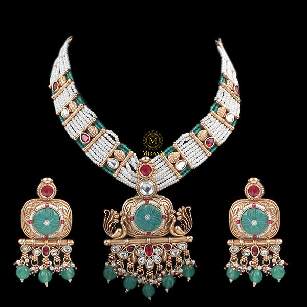 Wamika Antique Designer Necklace Set