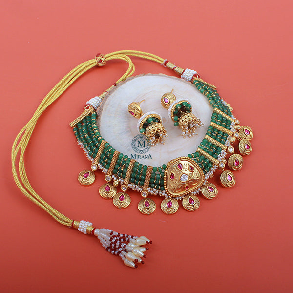 Vidisha Antique Designer Necklace Set