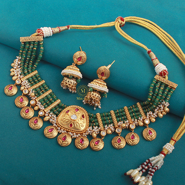Vidisha Antique Designer Necklace Set