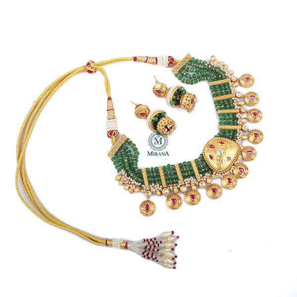 Vidisha Antique Designer Necklace Set