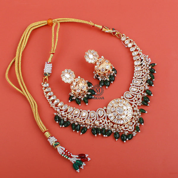 Gauri Polki Designer Necklace Set