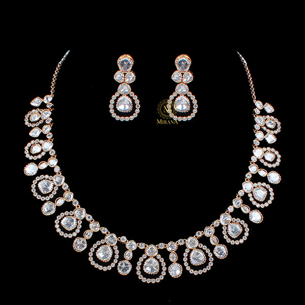 Aashvika Polki Designer Necklace Set