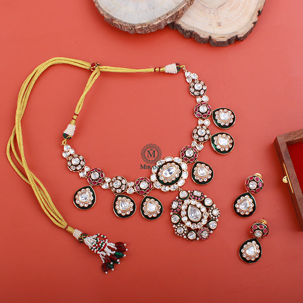 Vritika Polki Designer Necklace Set
