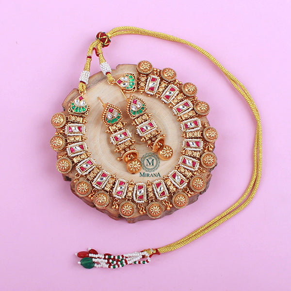 Namami Antique Designer Necklace Set