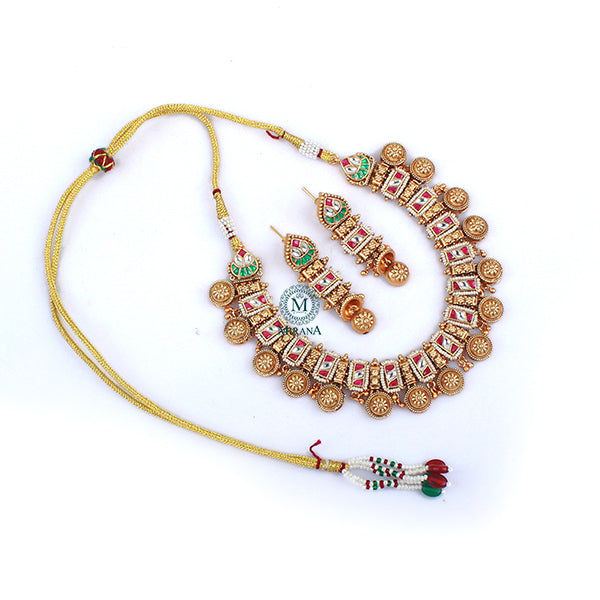 Namami Antique Designer Necklace Set