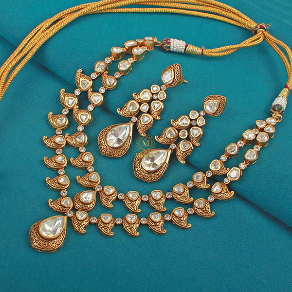 Parvati Moissanite Layered Necklace Set