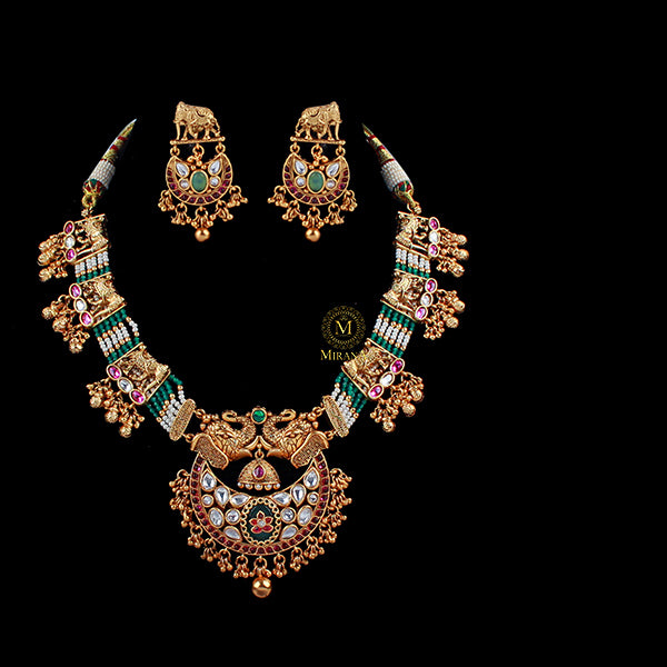 Gaja Antique Designer Necklace Set
