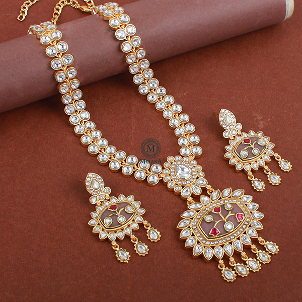 Ishika Polki Designer Necklace Set