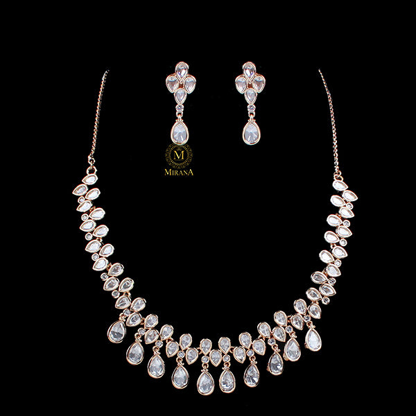Avanika Polki Designer Necklace Set