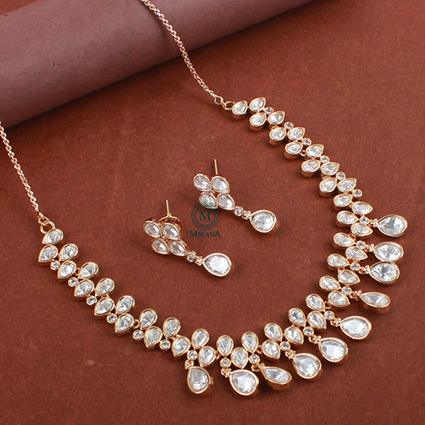 Avanika Polki Designer Necklace Set