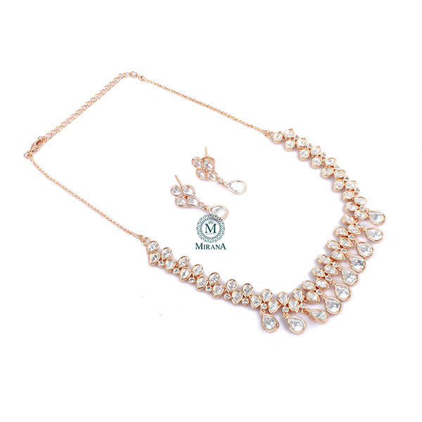 Avanika Polki Designer Necklace Set