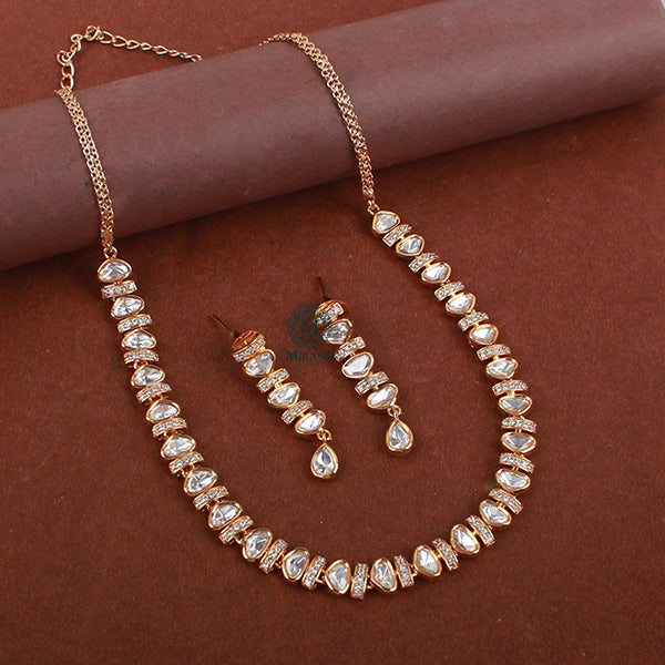 Aarti Polki Designer Necklace Set
