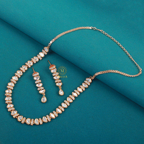 Aarti Polki Designer Necklace Set