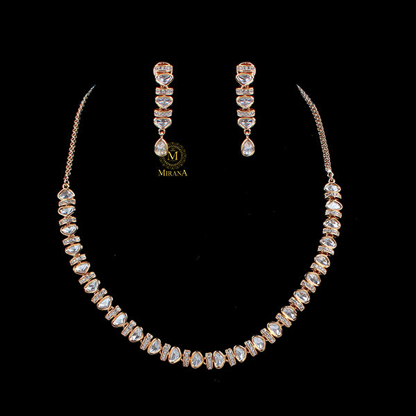 Aarti Polki Designer Necklace Set