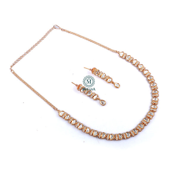 Aarti Polki Designer Necklace Set