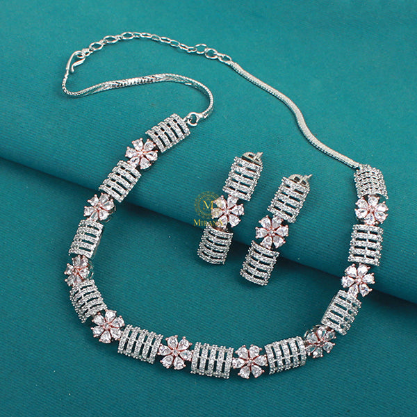 Zaira CZ Designer Necklace Set