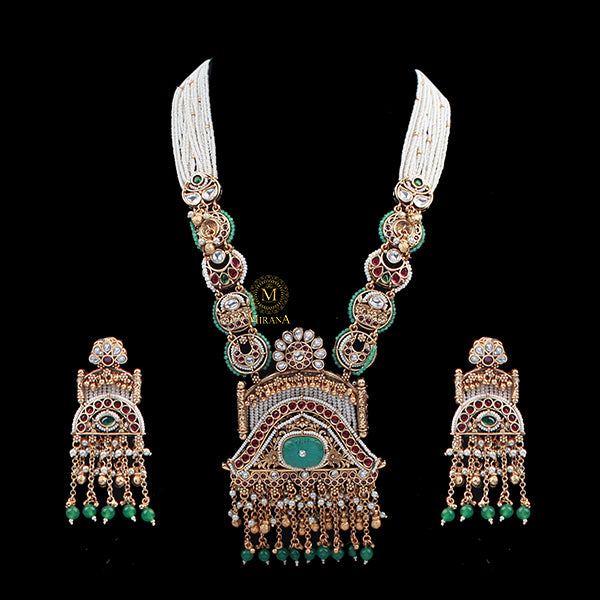 Paheli Antique Designer Long Necklace Set
