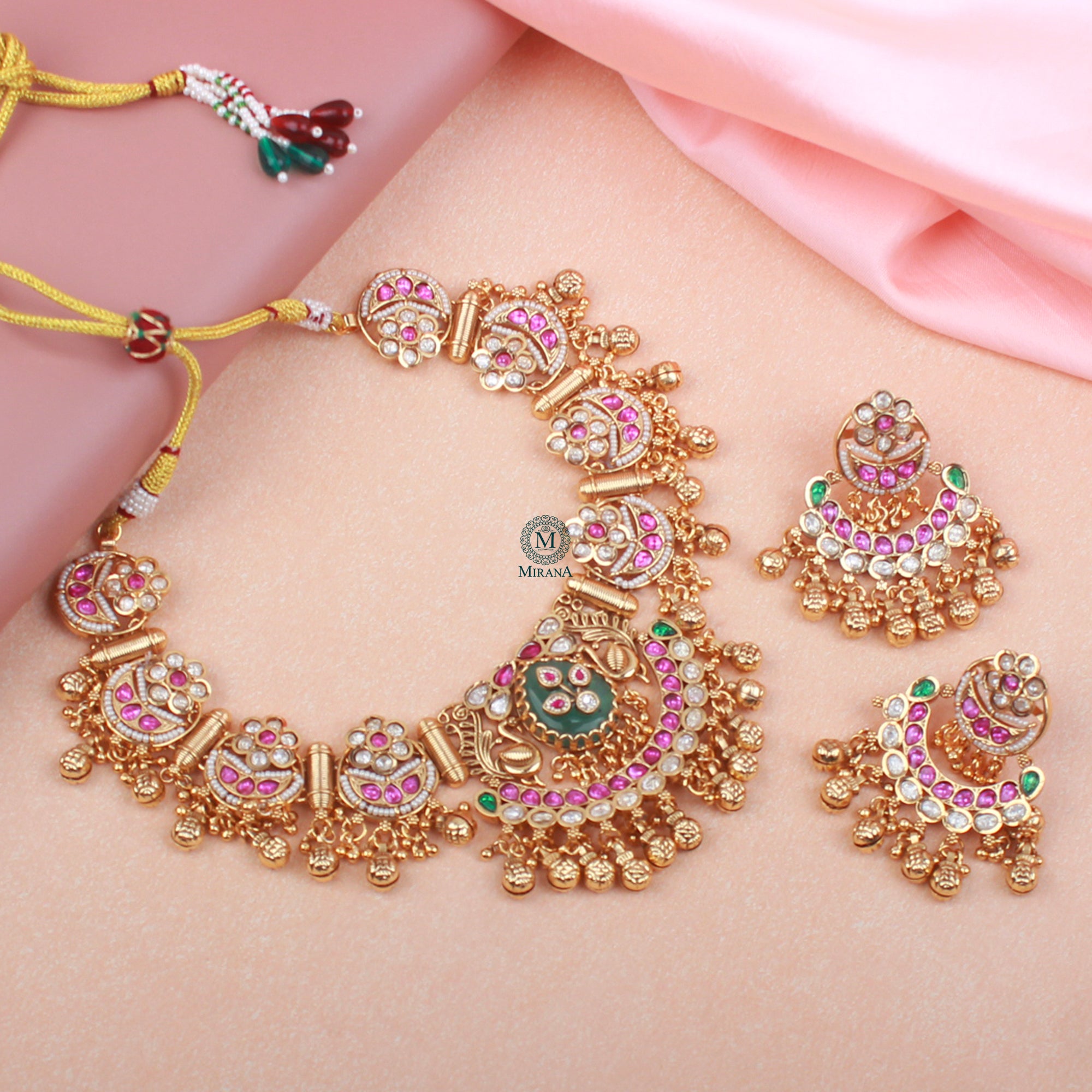 Chaandni Antique Designer Necklace Set