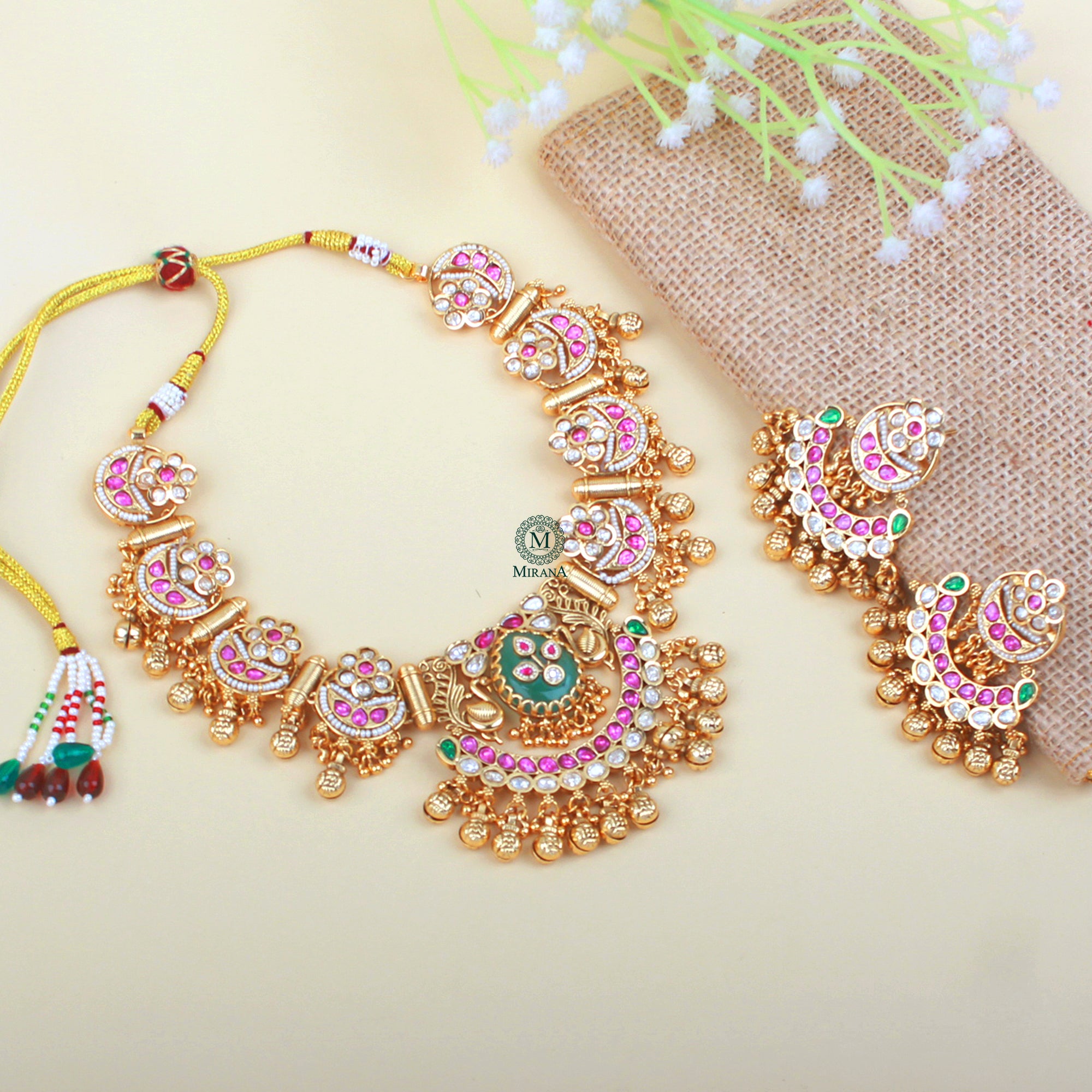 Chaandni Antique Designer Necklace Set