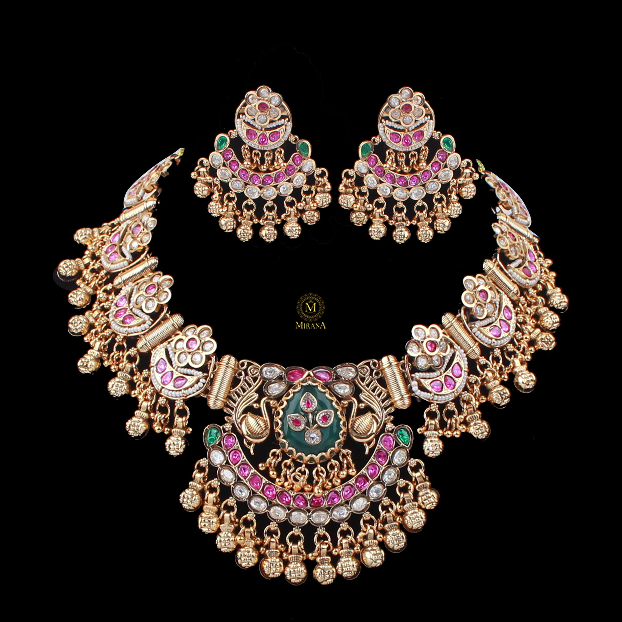 Chaandni Antique Designer Necklace Set