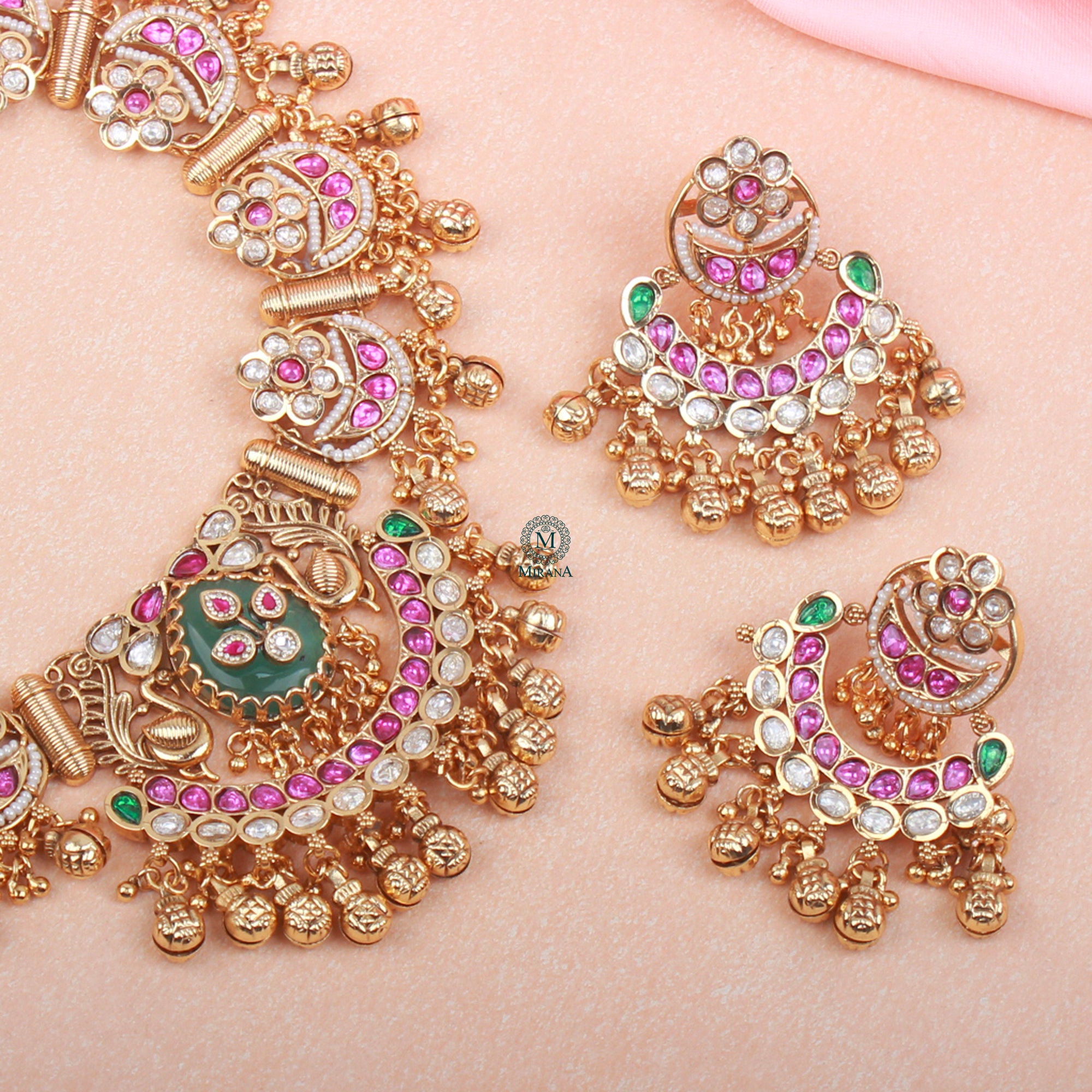 Chaandni Antique Designer Necklace Set