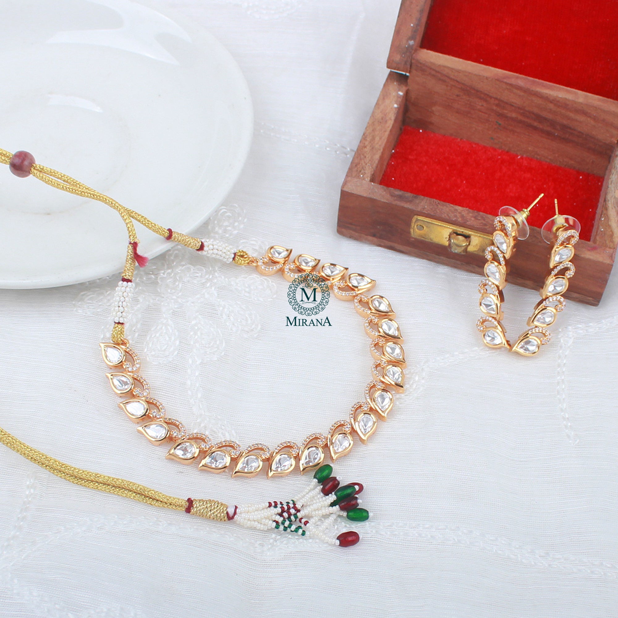 Rashika Polki Designer Necklace Set