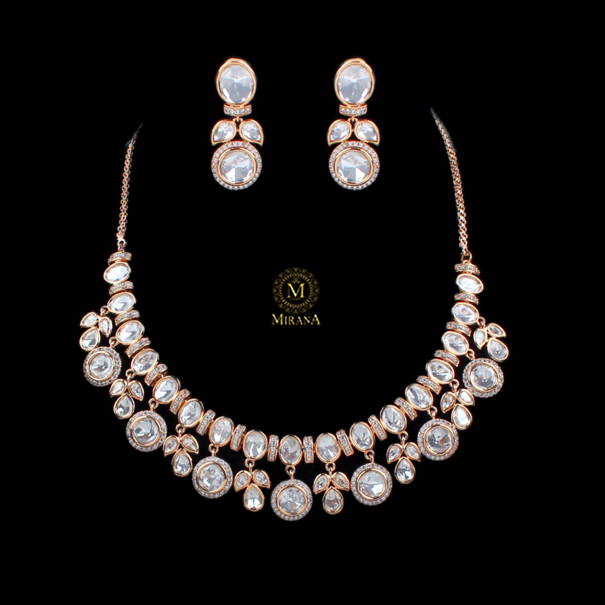 Kanishka Polki Designer Necklace Set