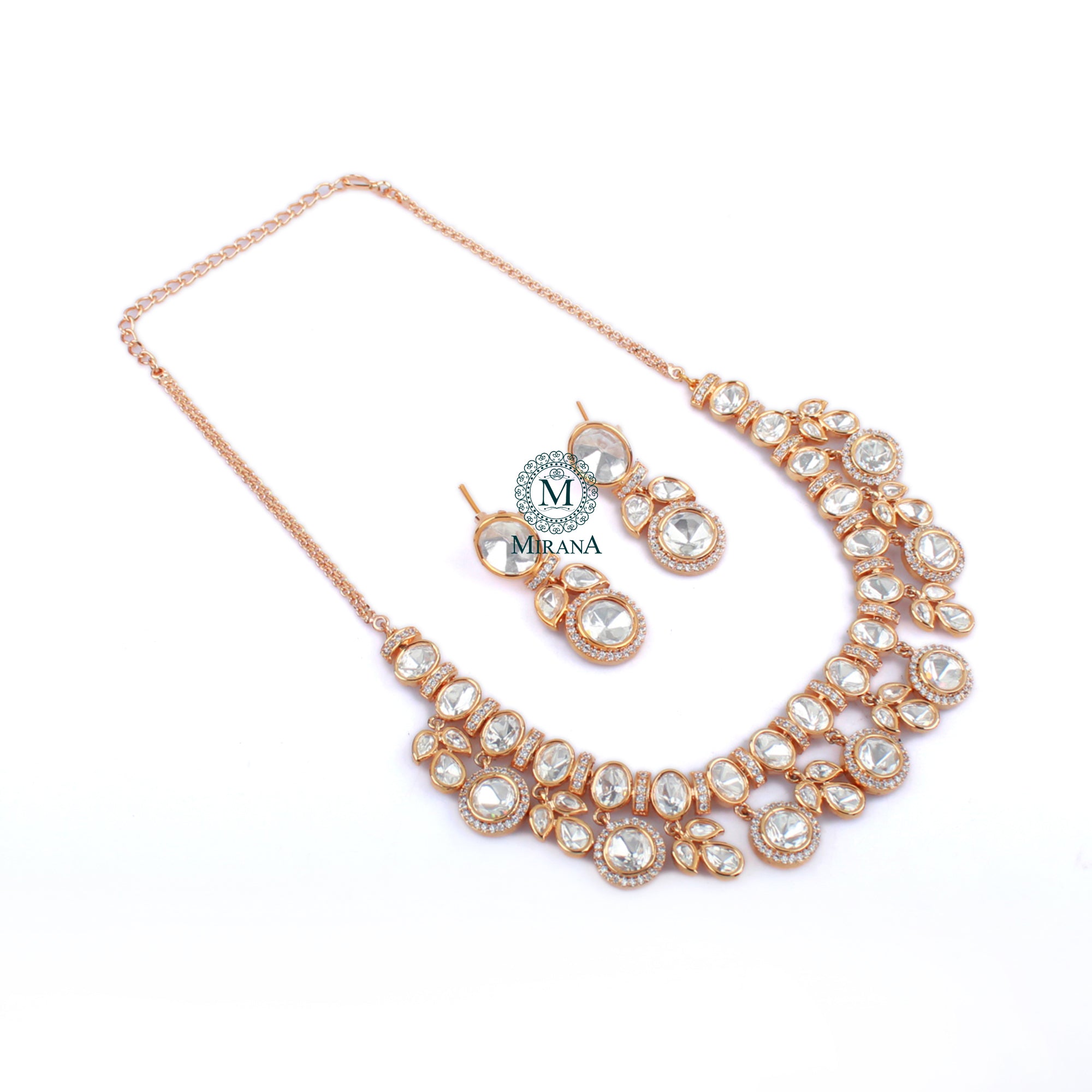 Kanishka Polki Designer Necklace Set