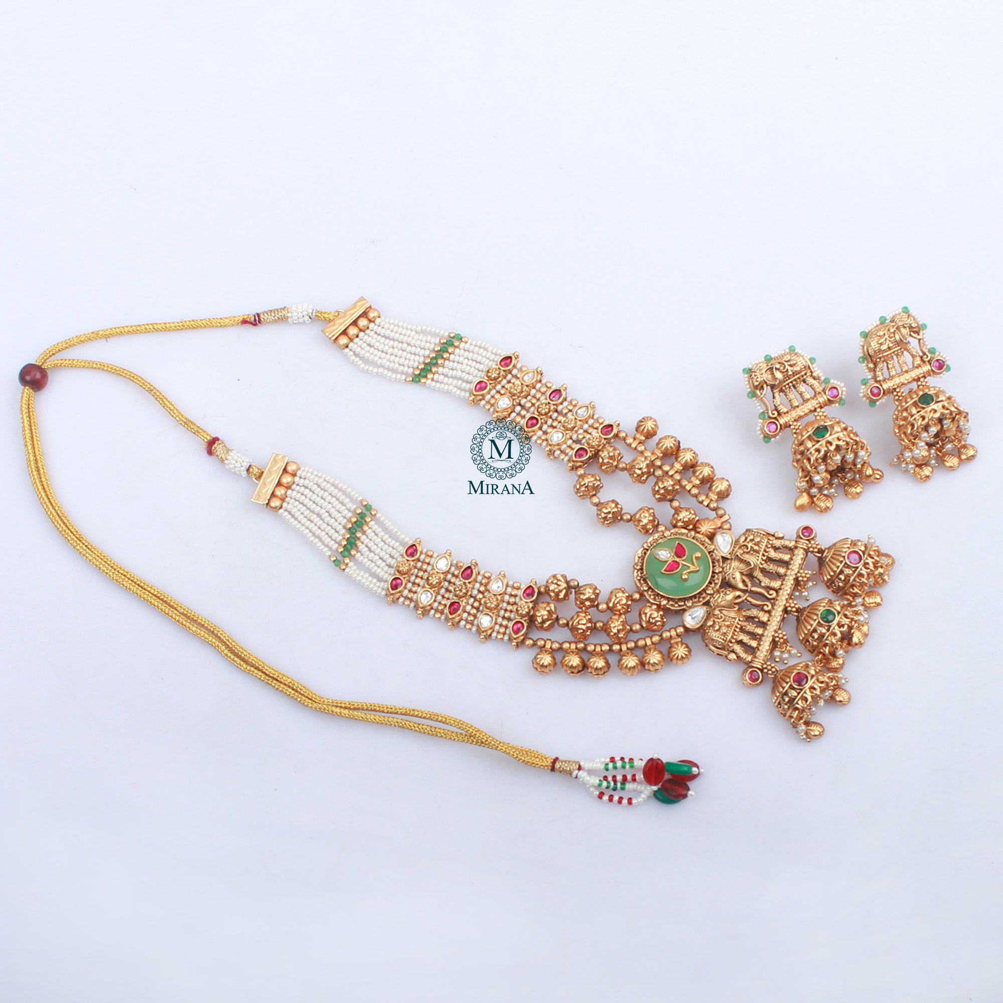 Gaj Antique Designer Necklace Set