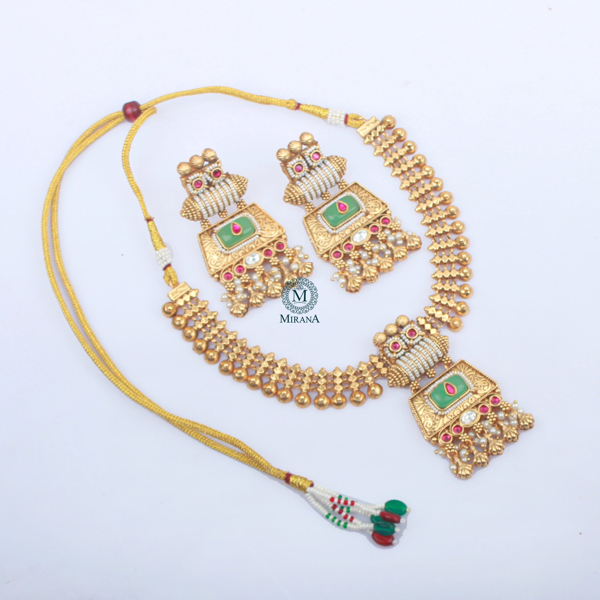 Sajni Antique Designer Necklace Set