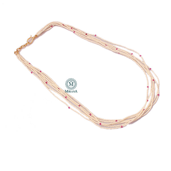 Tripti Ruby Designer Neck Chain
