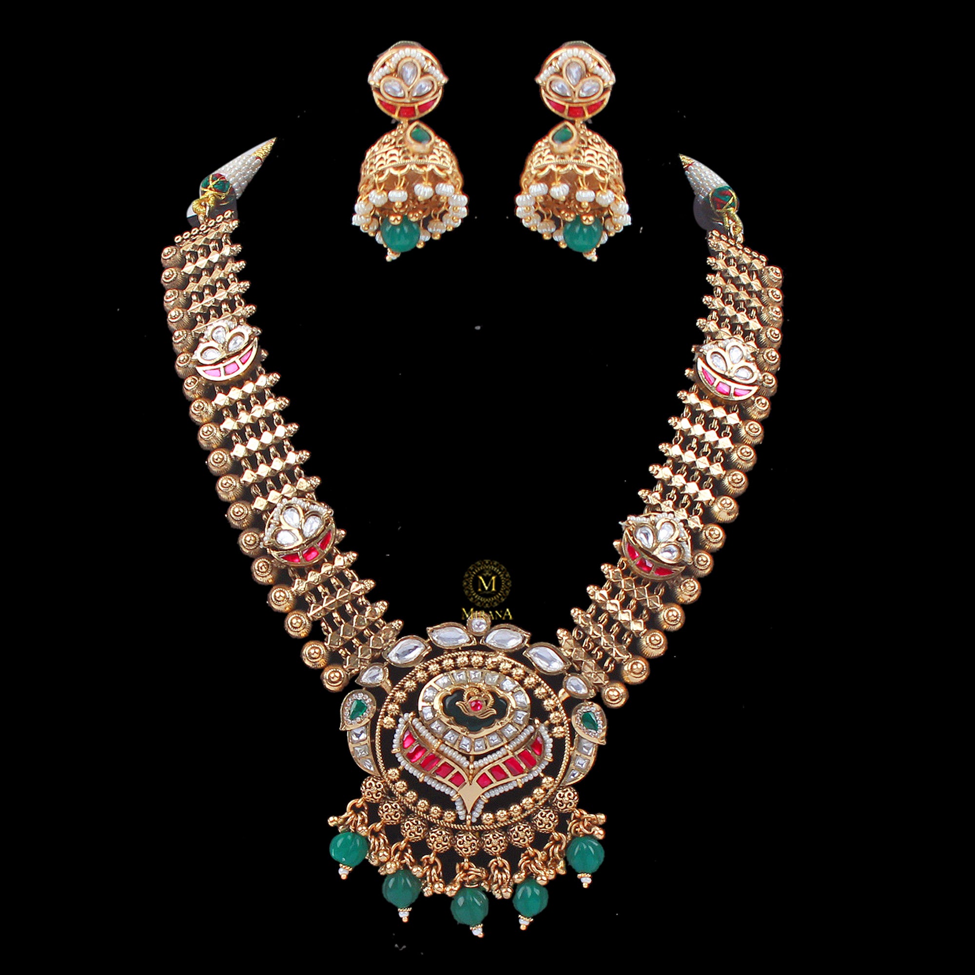 Charvi Antique Designer Necklace Set