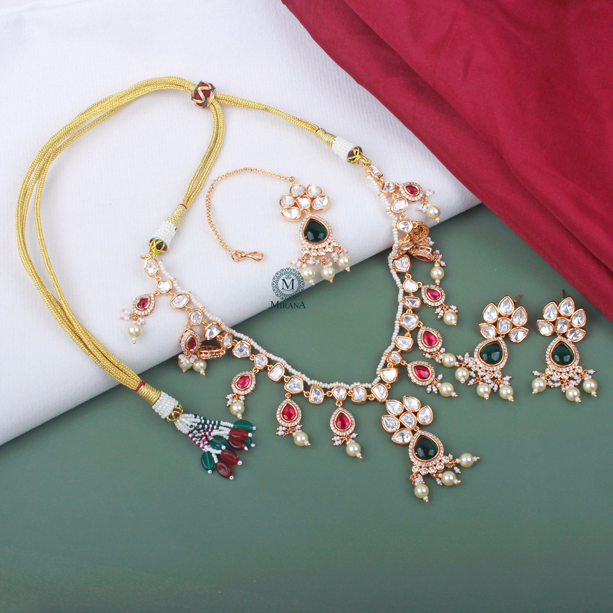Sonal Polki Designer Necklace Set