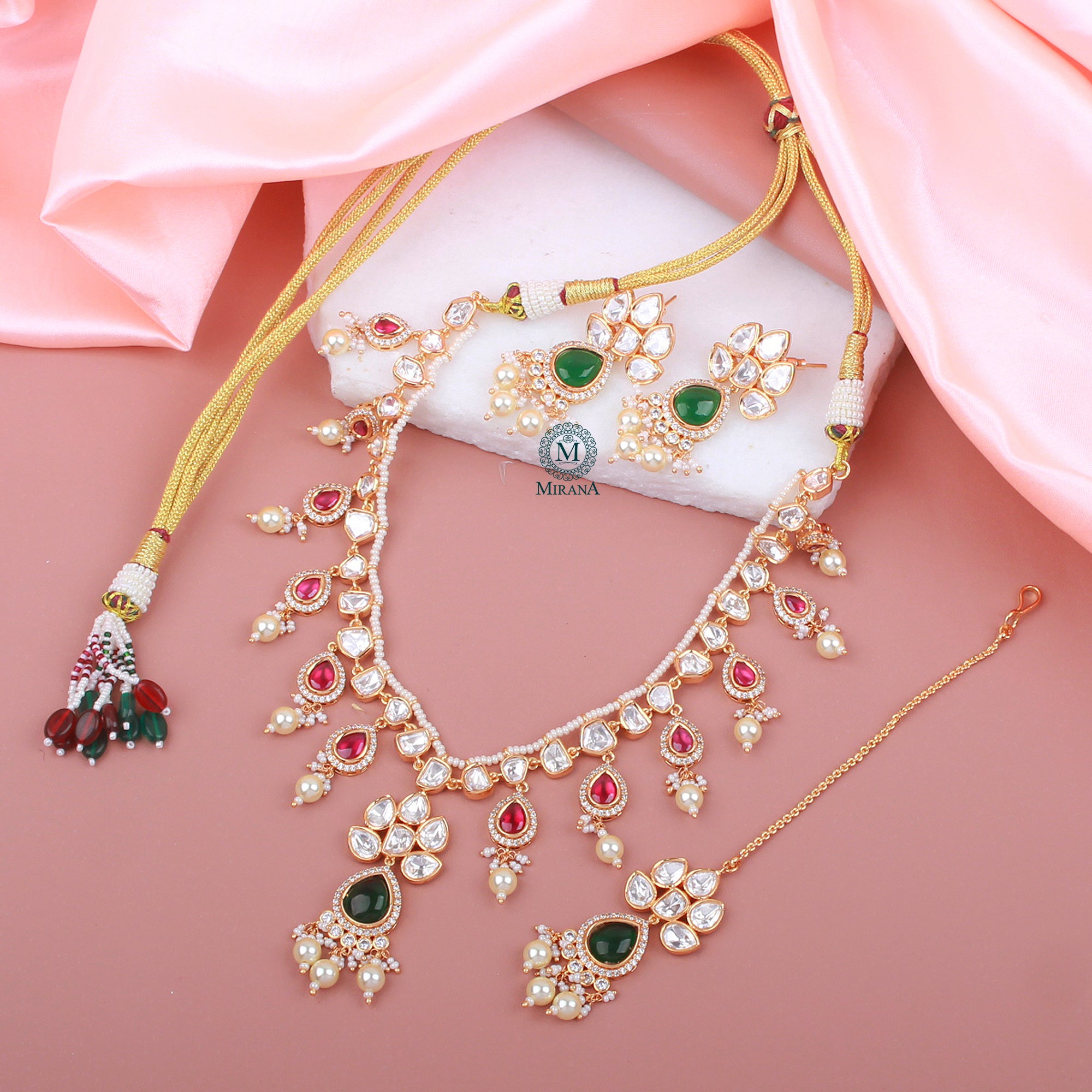 Sonal Polki Designer Necklace Set