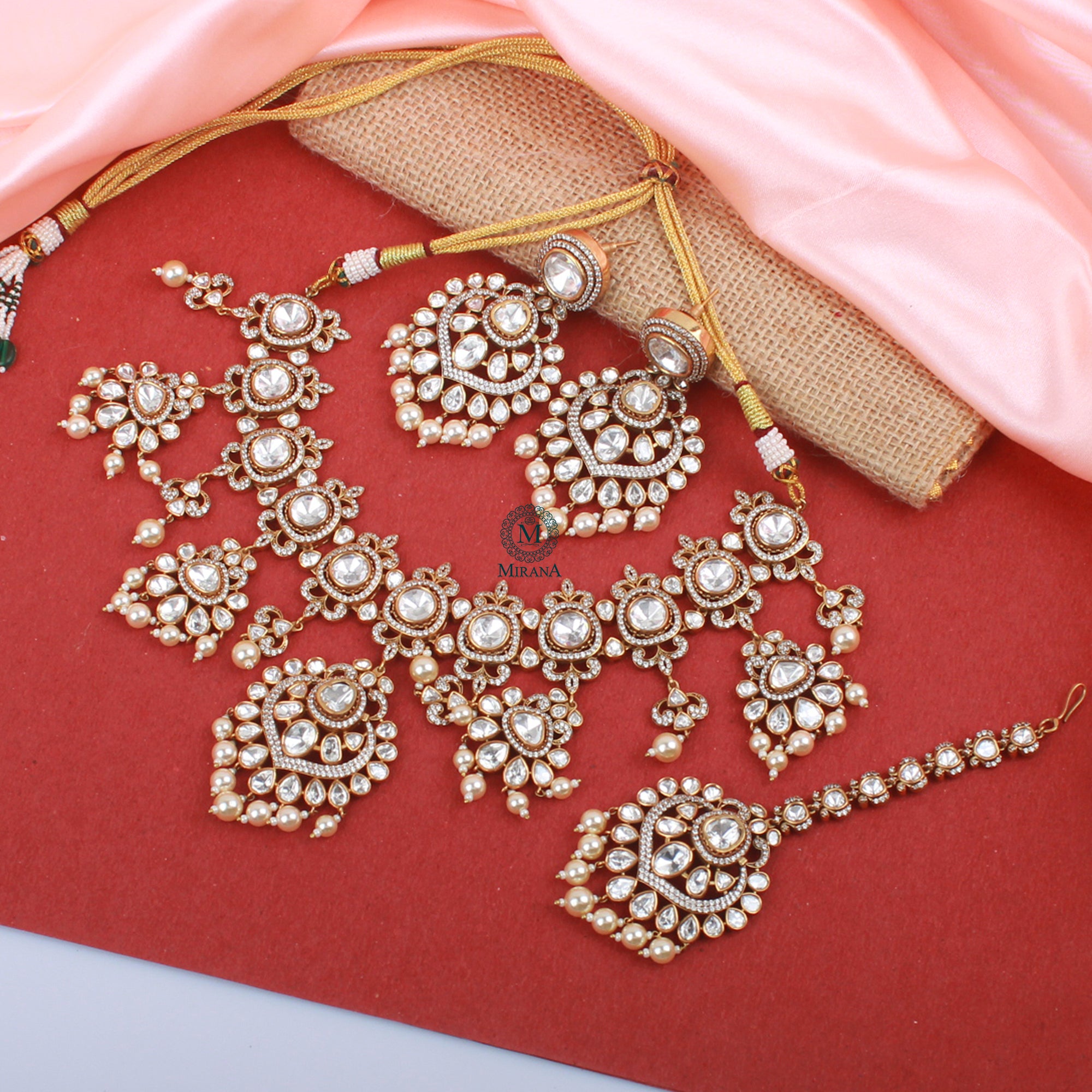 Vidhi Polki Bridal Designer Necklace Set