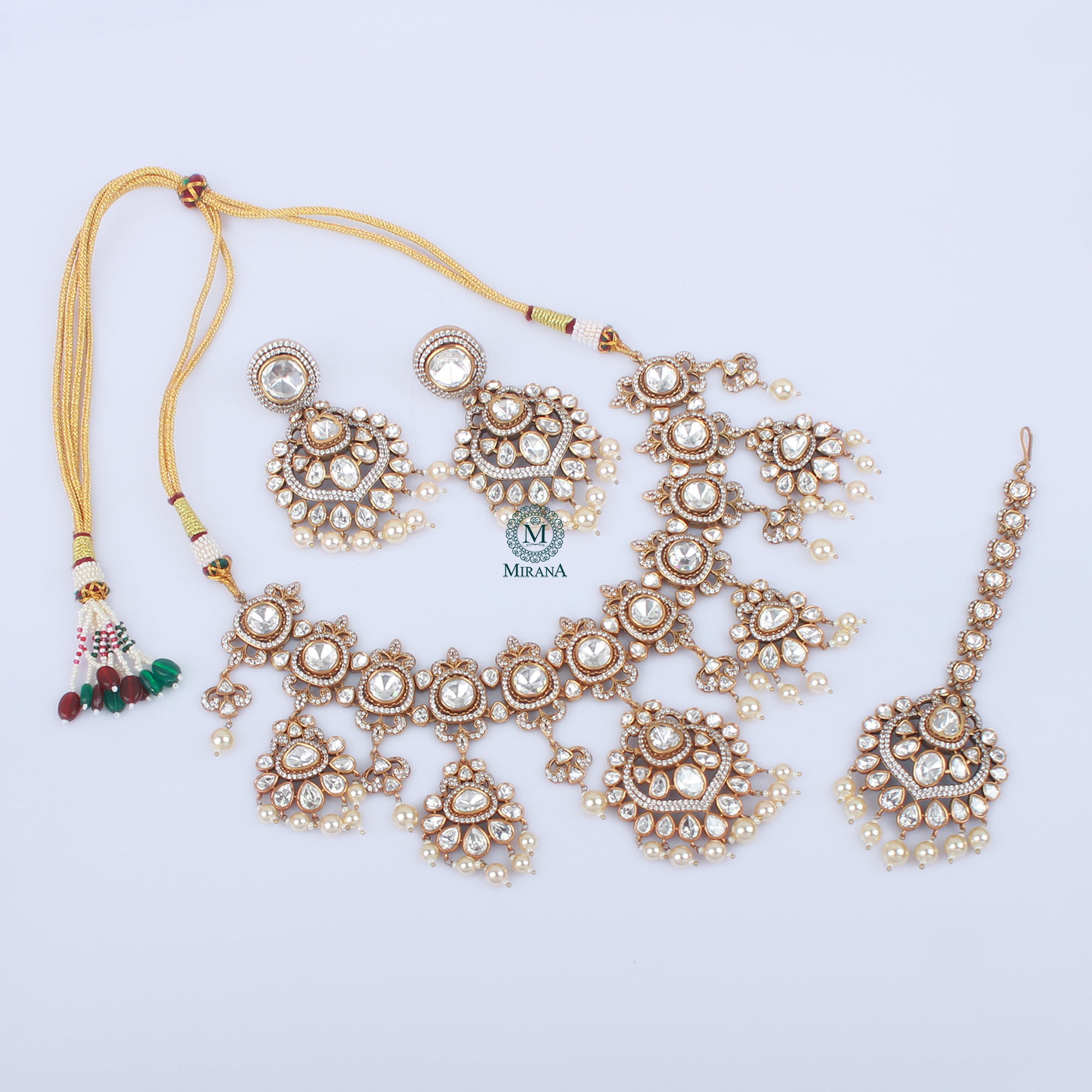 Vidhi Polki Bridal Designer Necklace Set