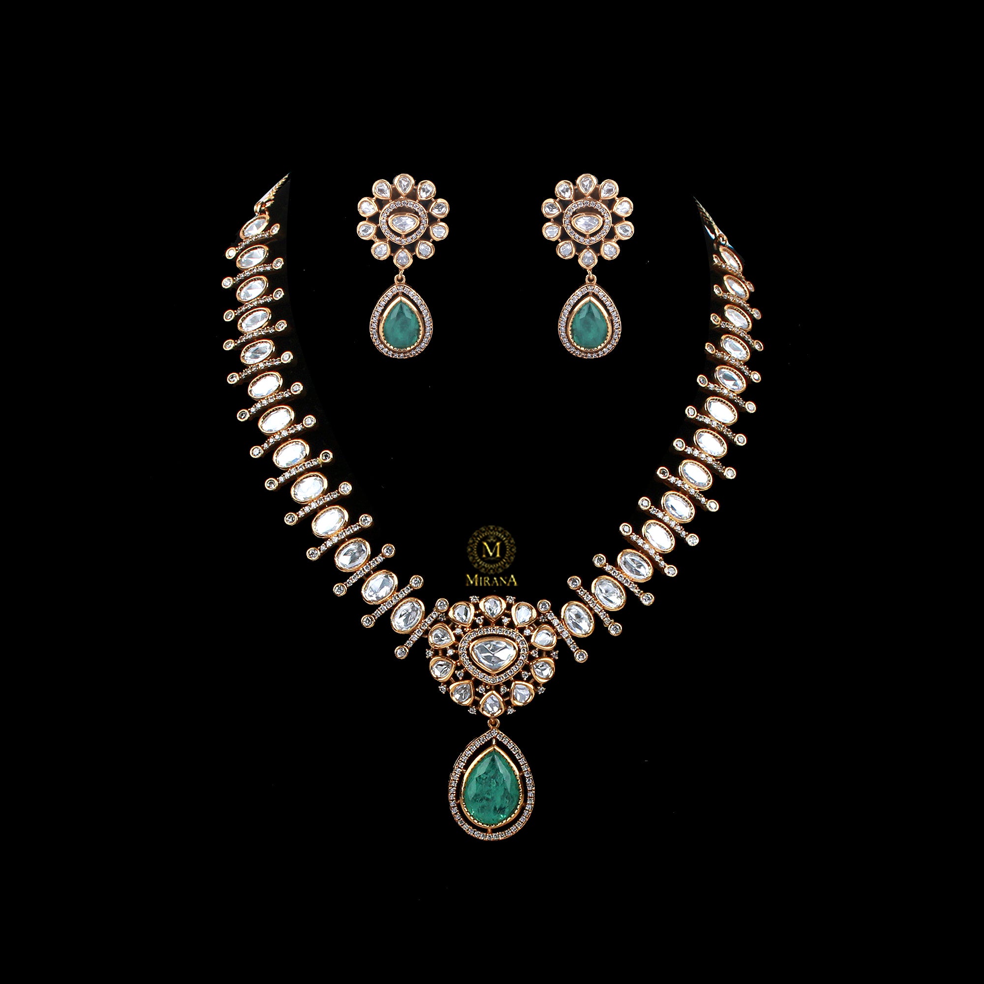 Bavya Pastel Designer Necklace Set