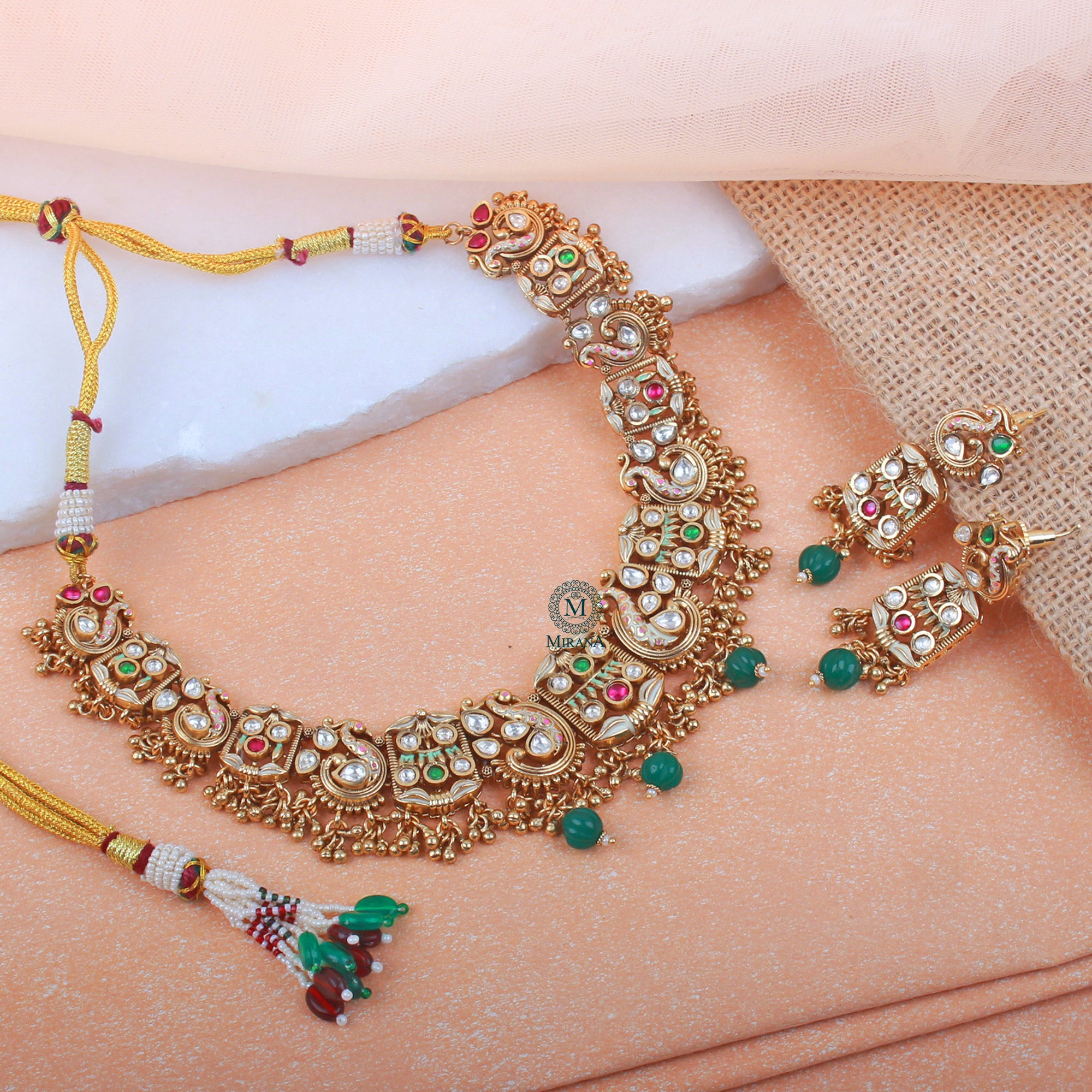 Ketki Antique Designer Necklace Set