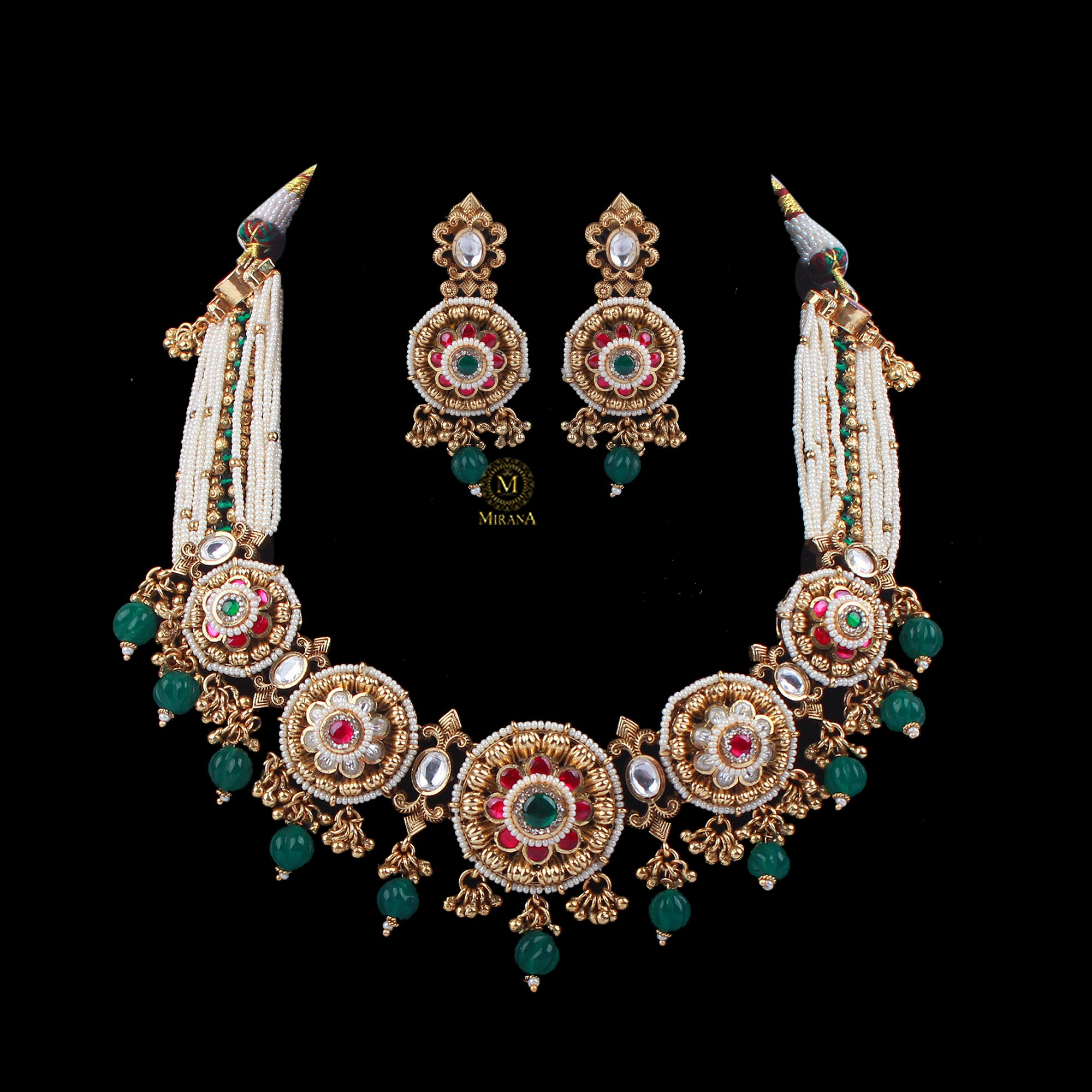 Yaanika Antique Designer Necklace Set