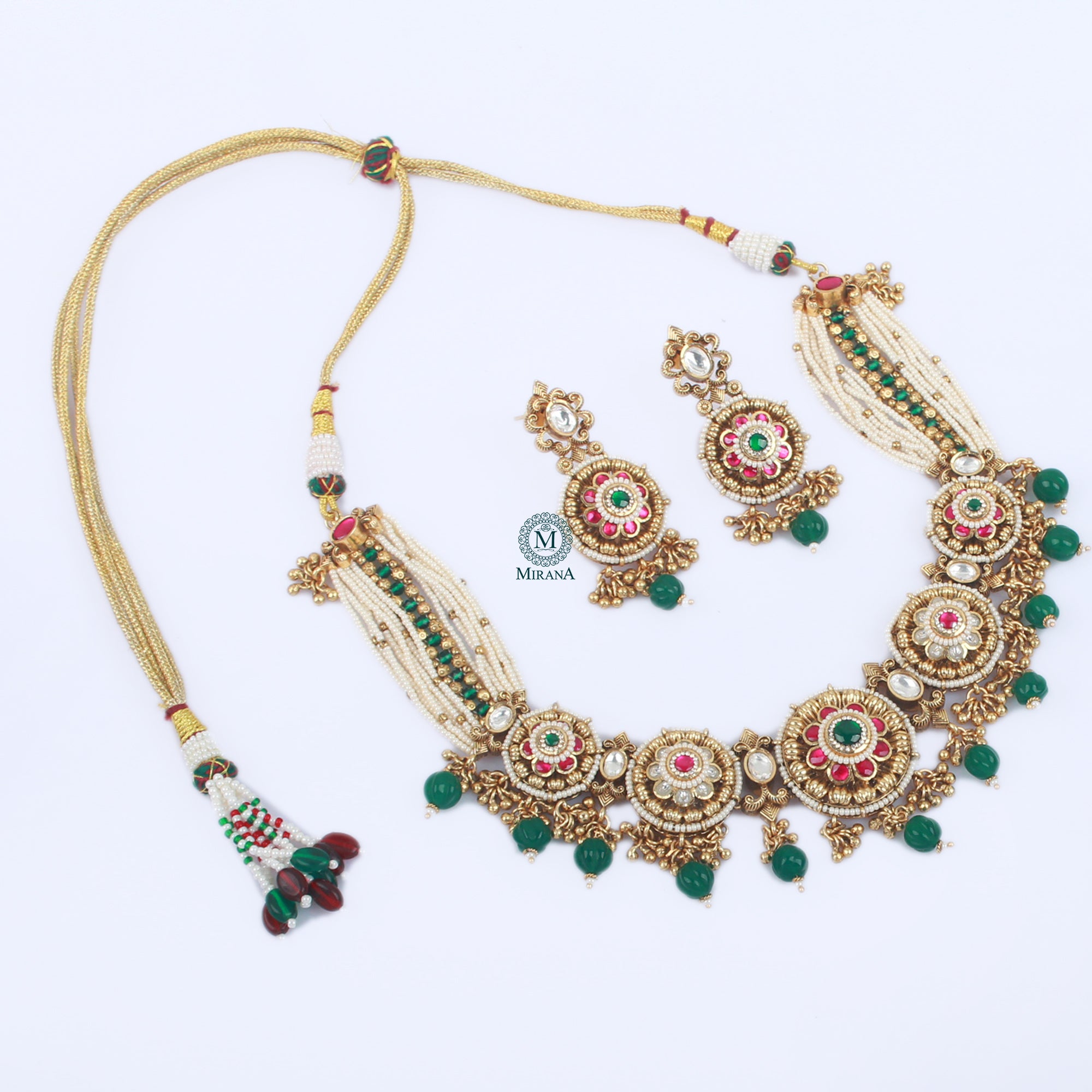 Yaanika Antique Designer Necklace Set