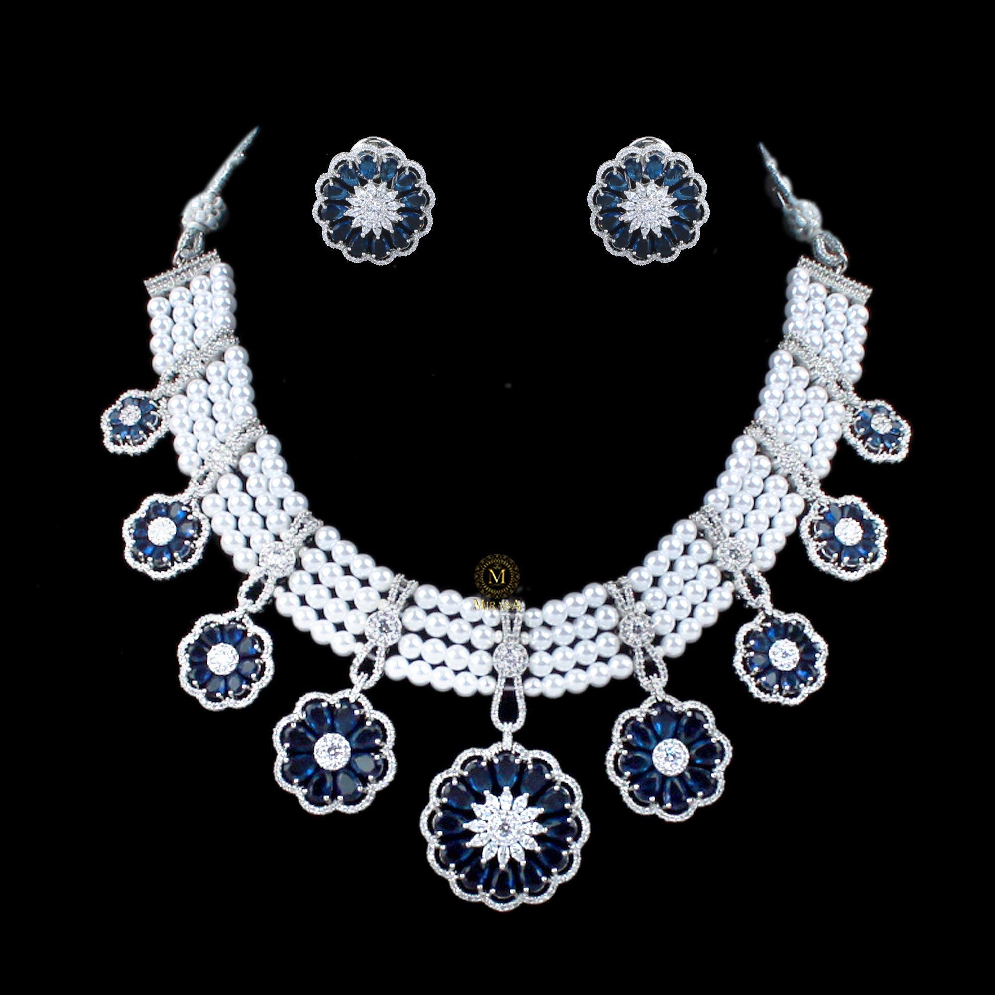 Emilia Fusion Designer Necklace Set