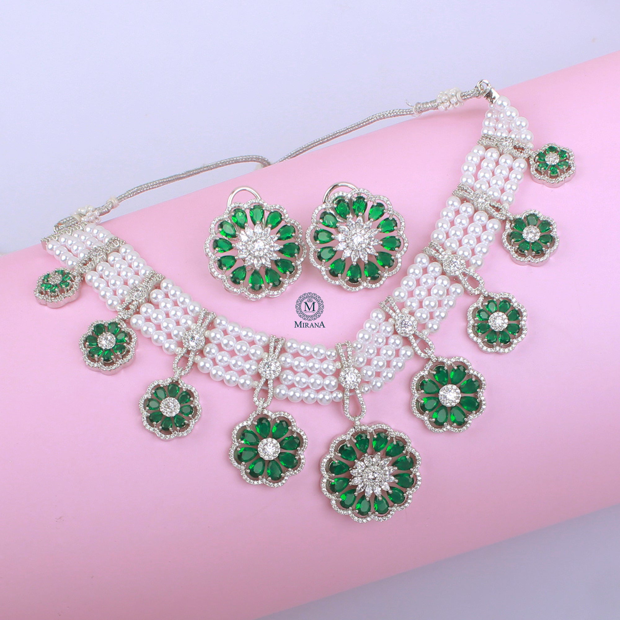 Emilia Fusion Designer Necklace Set