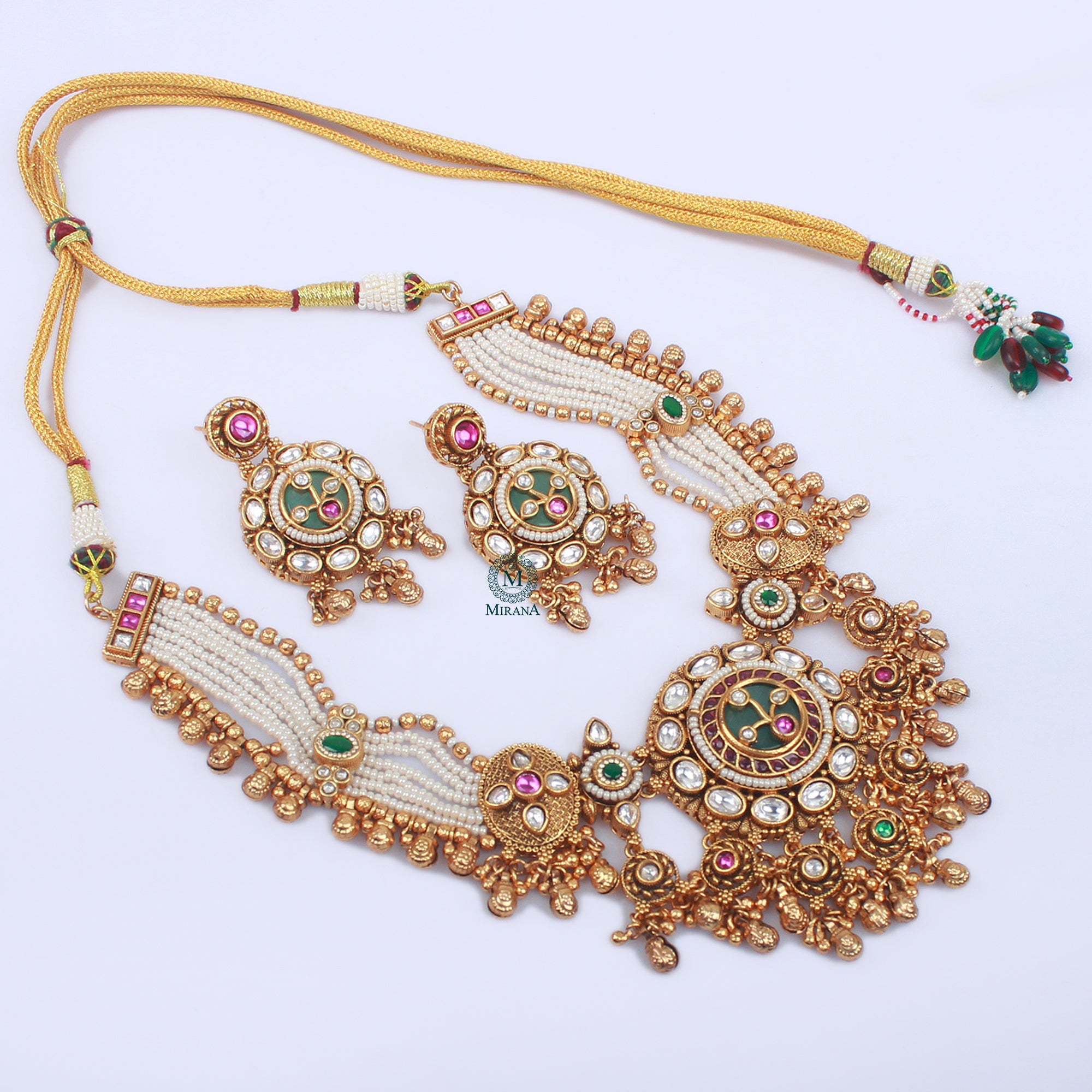 Anvita Antique Designer Necklace Set